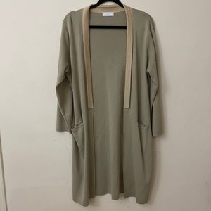 Oak and Fort long cardigan, M